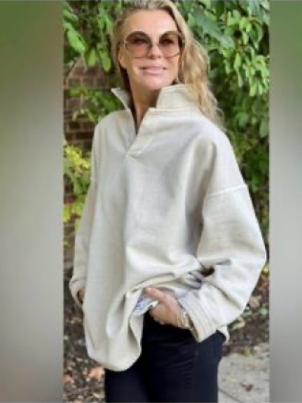Sloppy Joe Beige Sweatshirt